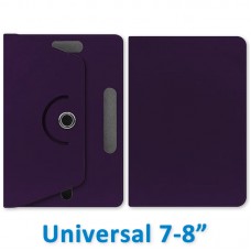Capa Universal Giratória Tablet 7-8" Polegadas - Roxa